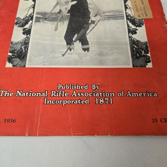 Vintage The American Rifleman Magazine March 1936 Edition Original NRA - Picture 3 of 7